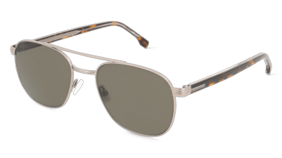 Boss 1723/S Ruthénium havanna Vue d'angle
