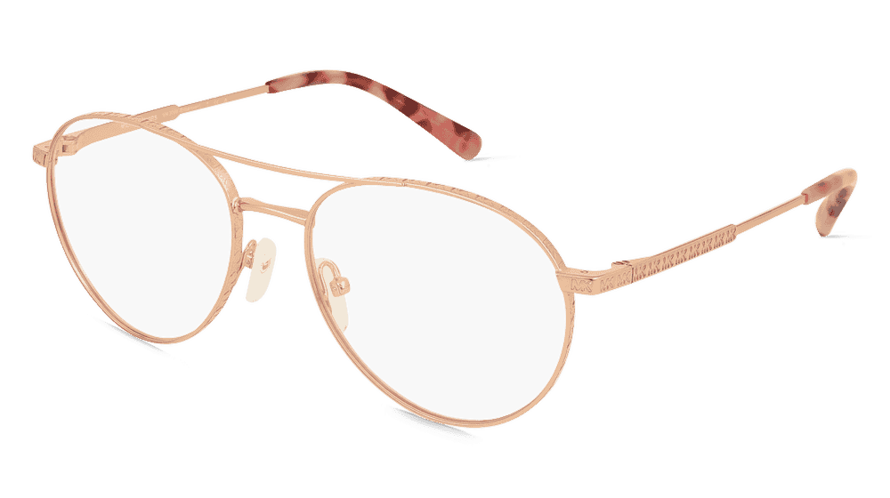 Michael Kors MK3069 EDGARTOWN Rood gpud Hoekaanzicht