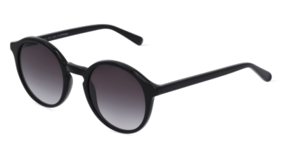 Fielmann ABC 073 SUN FA LEO Noir brillant Vue d'angle