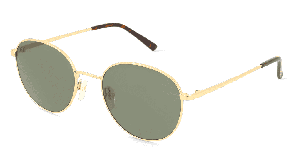 Fielmann BD 600 SUN CL BO Geelgoud glanzend Hoekaanzicht