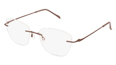 Fielmann BD 464 MOD CL Rose brillant Vue d'angle