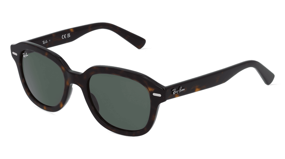 Ray-Ban RB 4398 ERIK Havane Vue d'angle