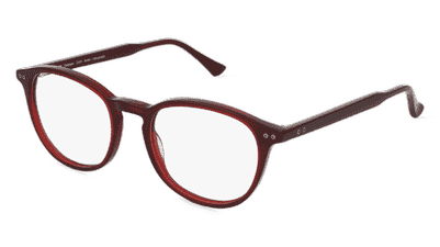 Fielmann LN 051 CL SAM Rood donker Hoekaanzicht