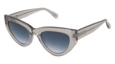 Fielmann MC 623 SUN FA AMY Jaune transparent Vue d'angle