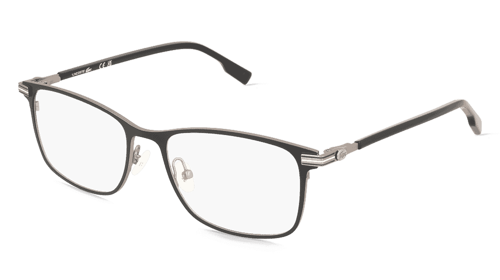 Lacoste L2300 Noir mat Vue d'angle