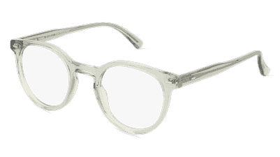 Fielmann LN 054 CL Vert transparent Vue d'angle