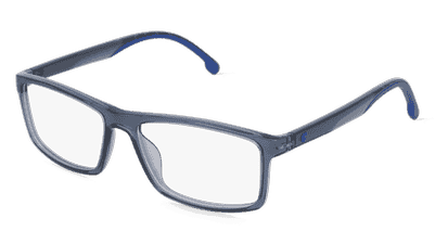 Carrera 8872 Bleu transparent Vue d'angle