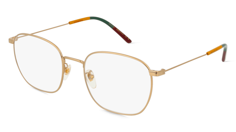 Gucci GG0681O goud Hoekaanzicht