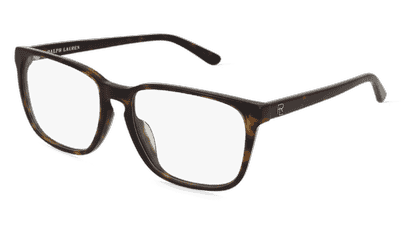 Polo Ralph Lauren RL6226U Havanna brillant Vue d'angle