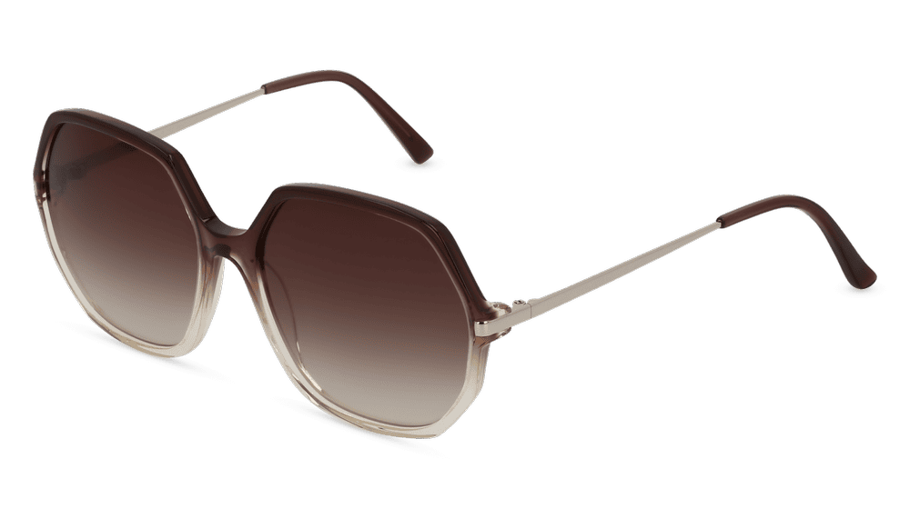 Florence Sun Bruin degradé Hoekaanzicht