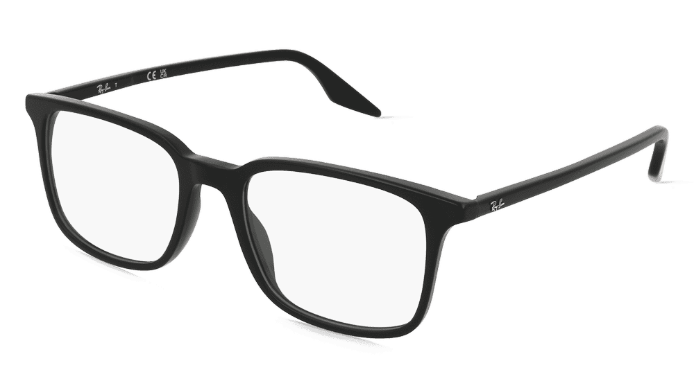 Ray-Ban RX5421 zwart Hoekaanzicht