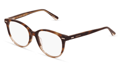 CALVIN KLEIN CK21710 zwart havana Hoekaanzicht