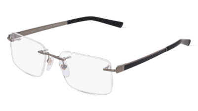 Fielmann TITANIUM 199 FLEX CL Gun zwart Hoekaanzicht