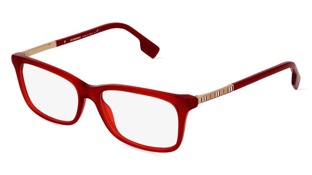 Burberry BE2337 Rouge Vue d'angle