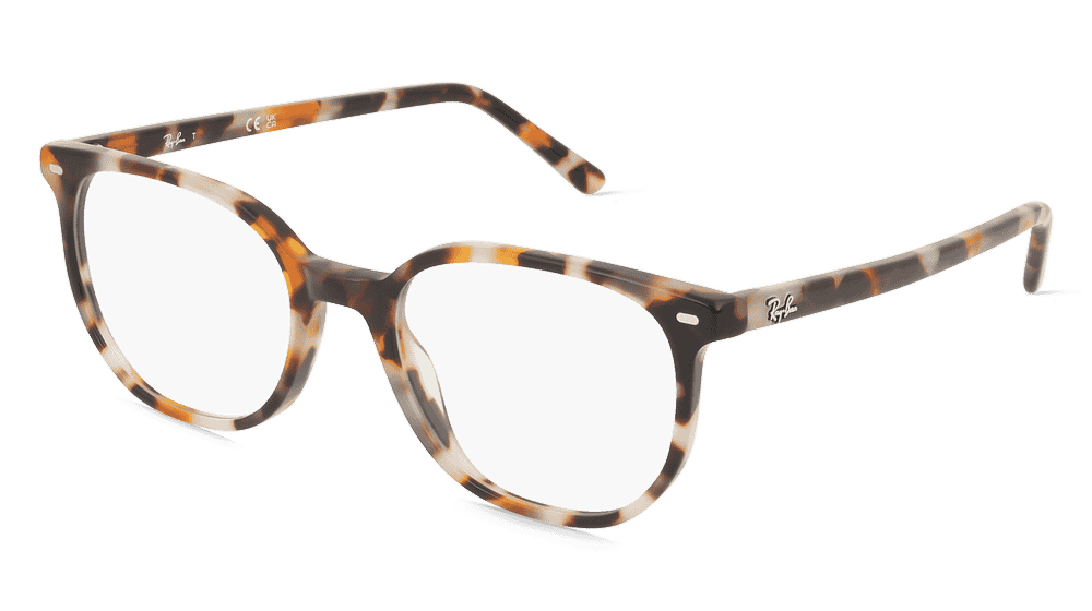 Ray-Ban RX5397 Havane brun Vue d'angle