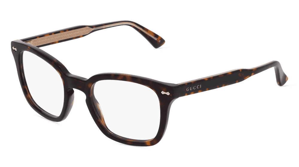 GUCCI GG0184O Havane Vue d'angle