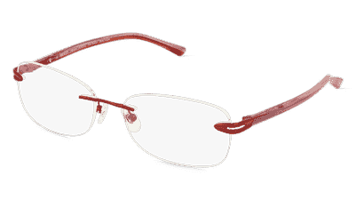 Fielmann TITANIUM 164 FLEX CL Rosé Vue d'angle