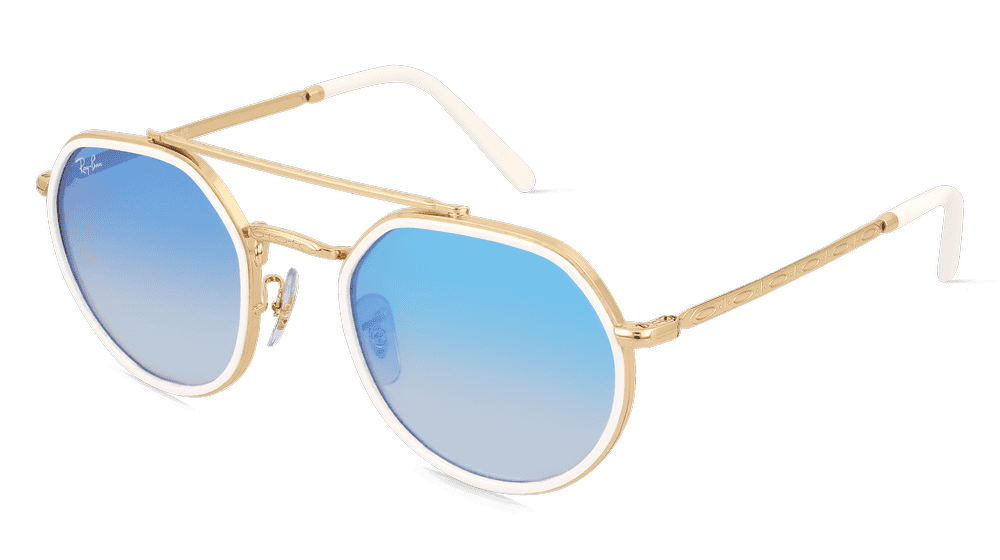 Ray-Ban RB3765 Doré Vue d'angle