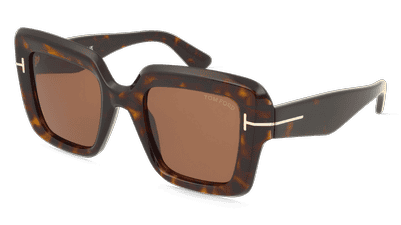 Tom Ford TOM FORD FT1157 ESME Zwart glanzend Hoekaanzicht