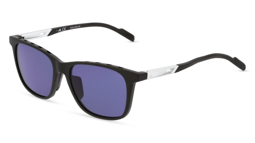 ADIDAS SP0051 Noir mat Vue d'angle