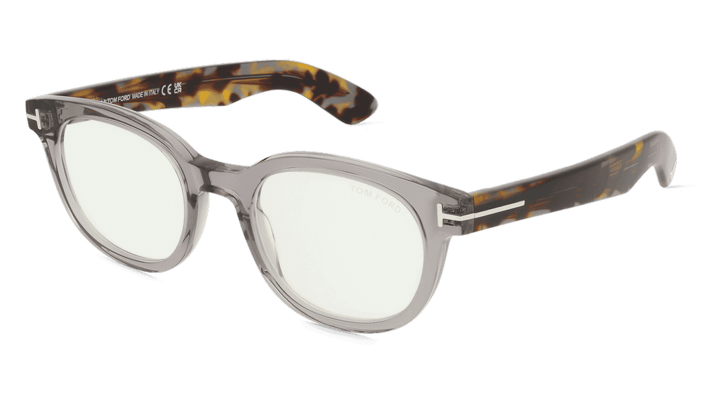 Tom Ford FT5807-B Havane gris Vue d'angle