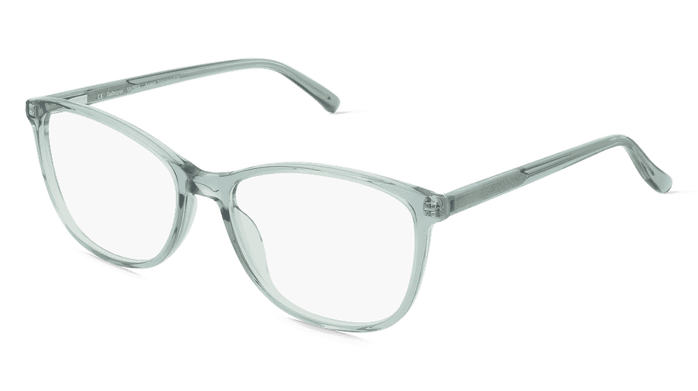 Fielmann ABC 081 FLEX CL VALERIA Vert transparent Vue d'angle