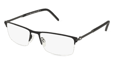 Tommy Hilfiger Eyewear TH 1993 blauw mat Hoekaanzicht