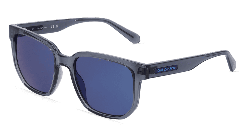 CALVIN KLEIN CKJ22611S Gris transparent Vue d'angle