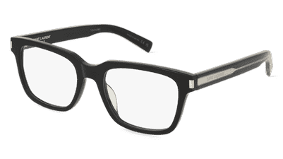 Saint Laurent SL 621 zwart kristal Hoekaanzicht