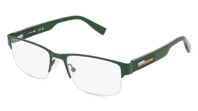 Lacoste L2299 zwart mat Hoekaanzicht