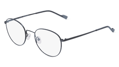 Fielmann MI 058 CL blauw gun Hoekaanzicht