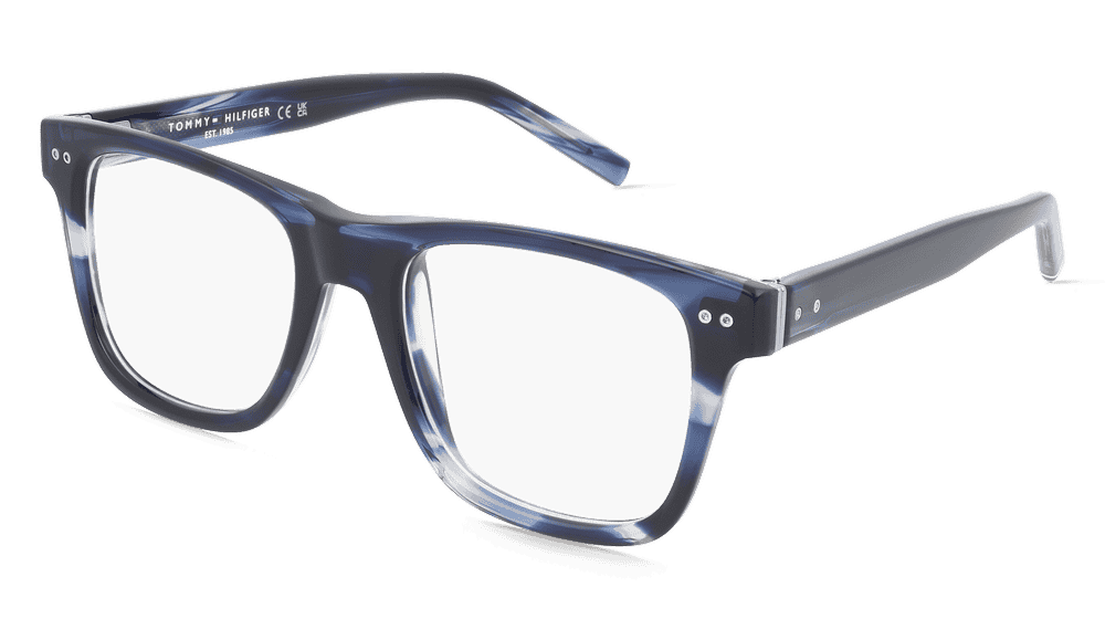 Tommy Hilfiger TH 85 blauw grijs Hoekaanzicht