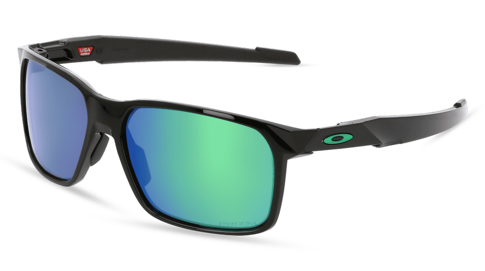 OAKLEY OO9460 PORTAL X Zwart glanzend Hoekaanzicht