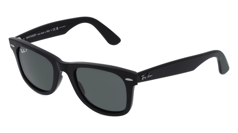 Ray-Ban RB4340 zwart Hoekaanzicht