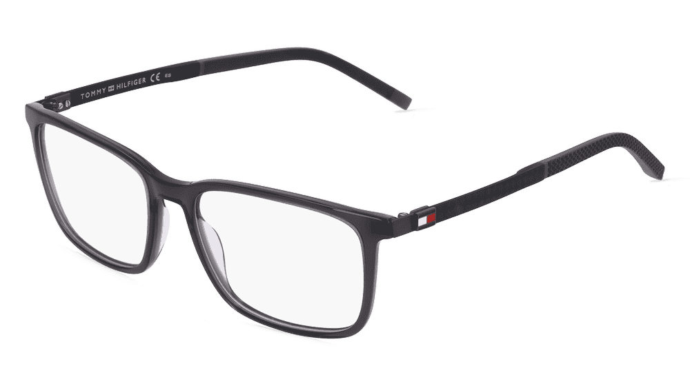 Tommy Hilfiger TH1916 Gris transparent Vue d'angle