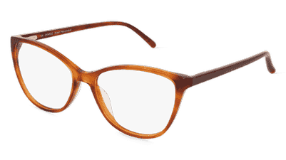 Fielmann LN 069 FLEX FA DANIELLE Bordeaux glanzend Hoekaanzicht