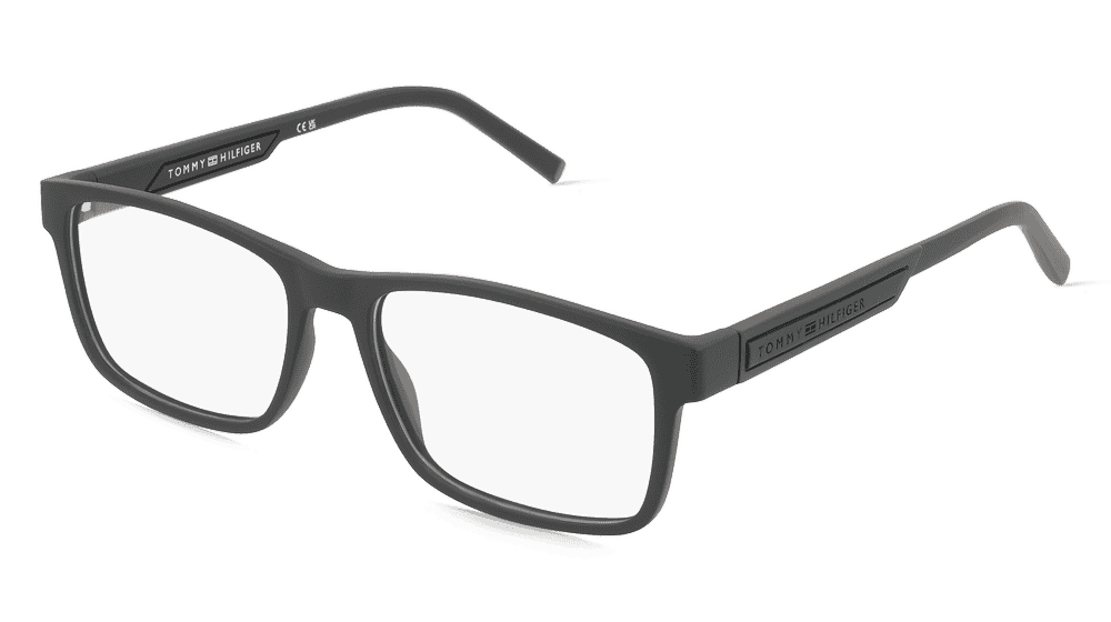 Tommy Hilfiger TH 2091 Noir mat Vue d'angle