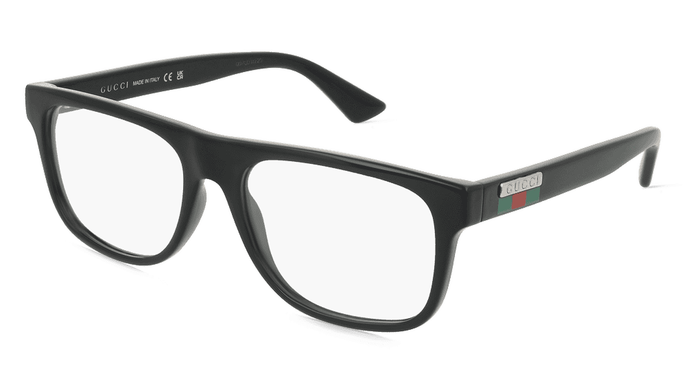Gucci GG1117O Noir Vue d'angle