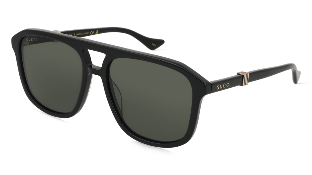 Gucci GG1494S Noir Vue d'angle