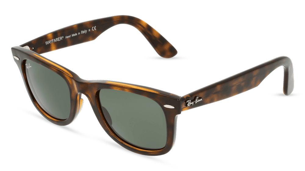 RAY-BAN RB 4340 WAYFARER EASE Havanna clair Vue d'angle