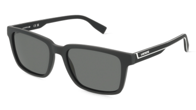 Lacoste L6032S Bleu mat Vue d'angle