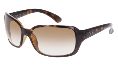 Ray-Ban RB4068 havana Hoekaanzicht