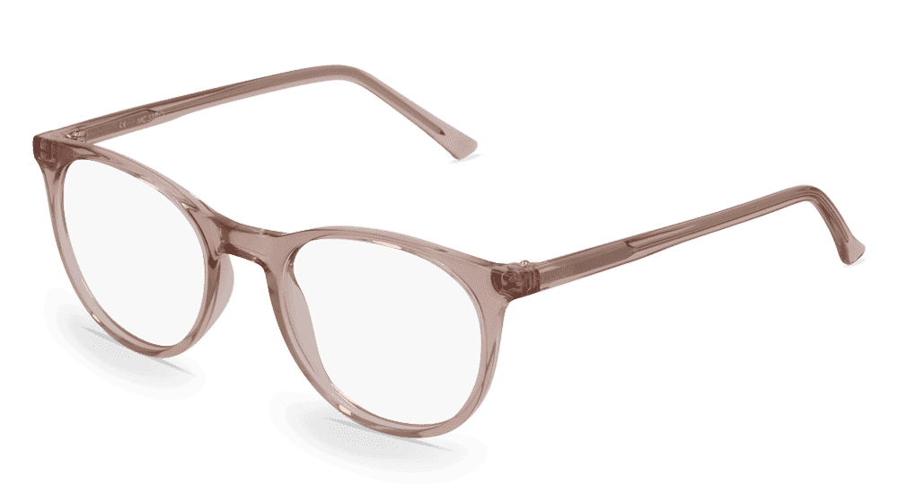 Max roze transparant Hoekaanzicht