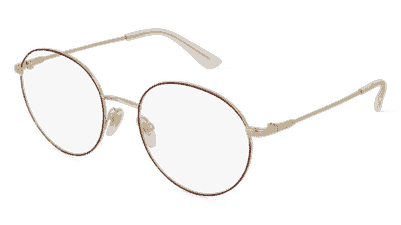 Vogue VO4177 Blanc doré Vue d'angle