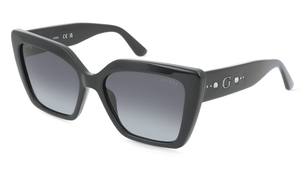 Guess GU00162 Zwart glanzend Hoekaanzicht