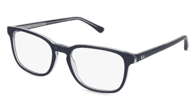 Ray-Ban 0RX5418 Marron clair Vue d'angle