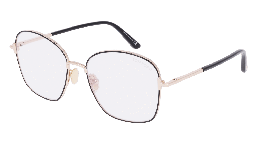 Tom Ford FT5685-B Noir or Vue d'angle