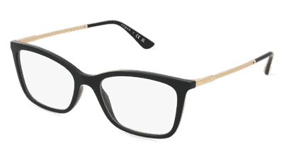 Vogue 0VO5563 beige transparant Hoekaanzicht