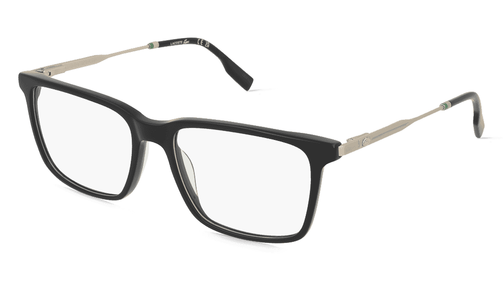 Lacoste L2925 Noir or Vue d'angle