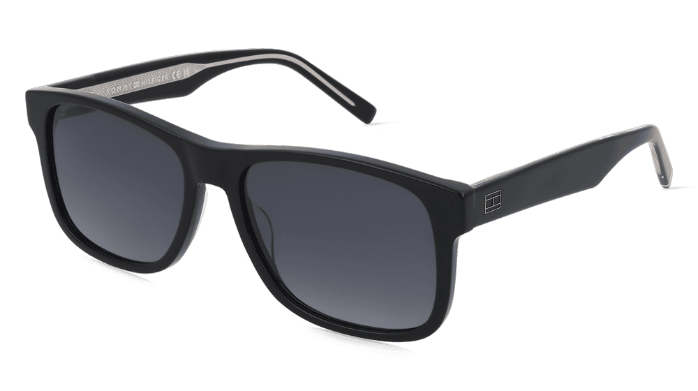 Tommy Hilfiger TH 2073/S zwart Hoekaanzicht